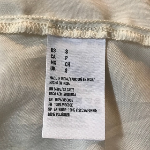 American Eagle Cream Fit And Flare Dress - Picture 8 of 8